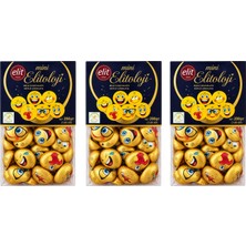 Elit Çikolata Mini Elitoloji Asetat Kutu 200 g 3lü Set (3x200g) Glutensiz