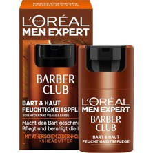 Store L'oréal Men Expert Barber Club Sakal ve Cilt Nemlendirici Bakım Kremi, 50 ml