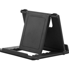 CoverZone Univarsal Masa Üstü Tablet Ent Standı 5 Farklı Açıda Ayarlanabilir Yan Veya Düz Konum Alabilen, Telefon ve Tablet Standı Fold Stand 1 Adet