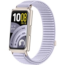 Mobaxaksesuar ​​huawei Band 11 / 11 Pro Kordon Dalgalı Cırt Cırt Hasır Strap