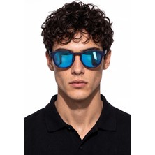Bilge Karga Veron Navy Blue Mirror Erkek Güneş Gözlüğü