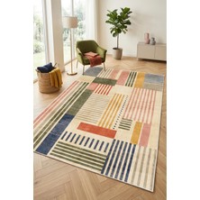 Decomia Home Dijital Kaymaz Yıkanabilir Modern Yolluk Mutfak Halısı Salon Halısı Koridor Halısı