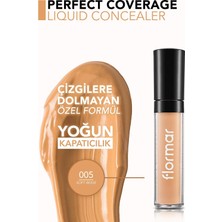 Store Perfect Coverage Hafif Yapılı & Yarı Mat Bitişli Likit Kapatıcı 005 Soft Beıge