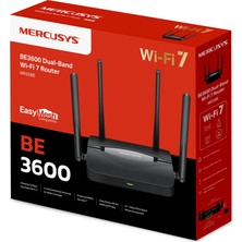 Mercusys MR25BE Wıfı7 BE3600 Dual Band Router