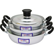 Efnaz Style 3lü Alüminyum Omlet Set No-18-20-22