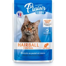 Plaisir Care Hairball Control Tavuklu Tüy Yumağı Kontrolü Yaş Kedi Maması 85 G
