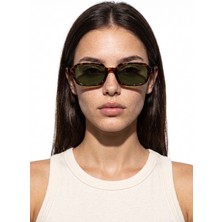 Bilge Karga Lucky Leopard Green Güneş Gözlüğü