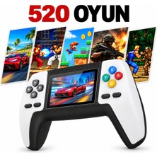 P5 Taşınabilir 520 Oyunlu Kablosuz Oyun Konsolu Atari Oyun Konsolu Game Stick Retro Konsol