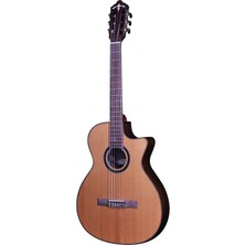 Crafter Snt 18CE Pro Elektro Klasik Gitar Natural