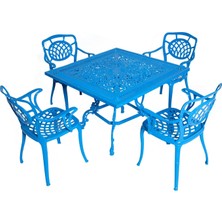 Rehome Alüminyum Masa Sandalye Takımı CG723