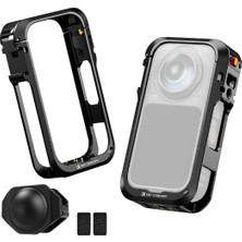 K&f Concept INSTA360 X6 Metal Koruma Kafesi - INSTA360 X6 Metal Cage