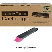 Supri Color Suprıcolor TK8115 M Muadil Toner Kartuşu Kırmızı 6000 Sayfa Kyocera Ecosys M8124CIDN M8130CIDN Uyumlu