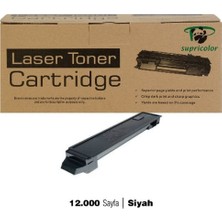 Supri Color Suprıcolor TK8115 Bk Muadil Toner Kartuşu Siyah 12000 Sayfa Kyocera Ecosys M8124CIDN M8130CIDN Uyumlu