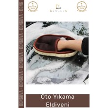 Denguva #eldiven Yünlü Nano Teknoloji Çok Amaçlı Ev Ofis Yüzey Temizliği Hassas Araba Oto Yıkama Eldiveni