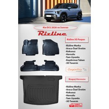 Rizline Kia Ev2 2026 ve Sonrası 3D Havuzlu Paspas ve Bagaj Havuzu 2'li Set