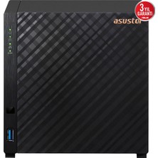 Asustor 4diskli Realtek Qc-1gb Ram-2.5gbe Nas Server AS1204T