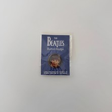 Only Japan Vinyl The Beatles Rozet Pinback Button