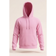 Crassi Kız Çocuk Sweatshirt Kapüşonlu Baskılı 3 Iplik Şardonlu Polarlı %100 Pamuk