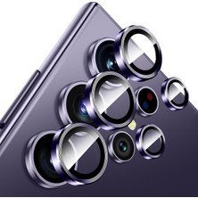 Teknosepetim S24 Ultra Lens Koruyucu Kamera Koruyucu Safir Hd+ Görüntü Bozmaz Ince S24 L