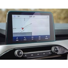 Store Ford Puma Multimedya 8 Inç Ile Uyumlu Mat Ekran Koruyucu Şeffaf