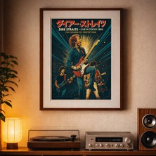 Only Japan Vinyl Dire Straits Limited Edition Pop Art Poster