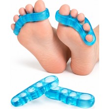 Pampared Ayak Parmak Ayırıcı Düzeltici Pampared Silikon 5 Beş Parmak Ayırıcı Pedikür Ayırıcı Kırmed