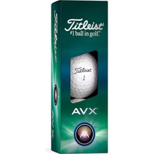 Titleist Avx Golf Topu Beyaz 3'Lü Paket