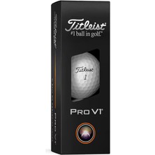 Titleist Pro V1 Golf Topu Beyaz 3'Lü Paket