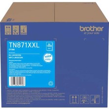 Brother TN-871XXLC Mavi Orijinal Toner Ekstra Yüksek Kapasiteli