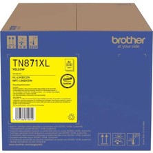 Brother TN871XLY Sarı Yüksek Kapasiteli Orijinal Toner