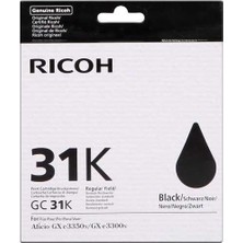 Ricoh Aficio GC-31K Siyah Orijinal Kartuş