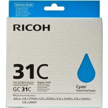 Ricoh Aficio GC-31C Mavi Orijinal Kartuş