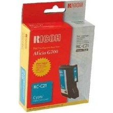 Ricoh Aficio RC-C21 Mavi Orijinal Kartuş