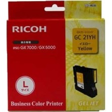 Ricoh Aficio GC-21YH Sarı Orijinal Kartuş
