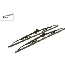 Bosch Metemix Silecek Süpürgesi  -Eco- [550/550 Mm] Üniversal Telli Tip