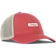 Titleist Charleston Mesh Golf Şapkası TH23ACMN2-62 Kırmızı/Kemik