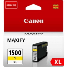 Canon PGI-1500XL-9195B001 Sarı Orijinal Kartuş