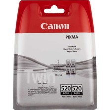 Canon PGI-520-2932B012 Siyah Orijinal Kartuş Ikili Paket