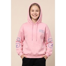 Crassi Kız Çocuk Sweatshirt Girls Baskılı Içi Polarlı Şardonlu