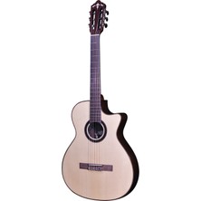 Crafter Snt 20CE Pro Elektro Klasik Gitar Natural