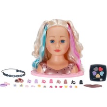 Efnaz Style Gökkuşağı Saç Tasarım Büstü