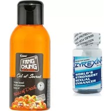 Najmaddin Sh Hepsidahice Fang Chung Oil Of Secret 100ML Şeftali Aromalı Masaj Yağı + 30LU Zyrexin Erkekler