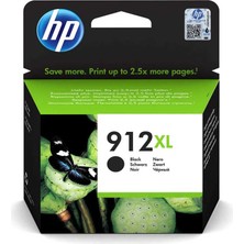 Hp 912XL-3YL84AE Siyah Yüksek Kapasiteli Orijinal Kartuş