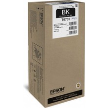 Epson T9731XL-C13T973100 Siyah Yüksek Kapasiteli Orijinal Kartuş