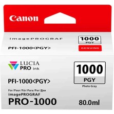 Canon PFI-1000PGY-0553C001 Foto Gri Orijinal Kartuş