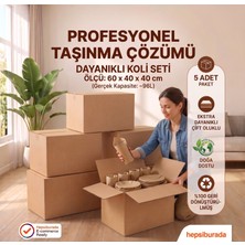 Taşınma Kolisi 60X40X40 5 Adet Set A Kalite