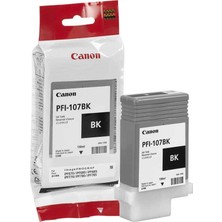 Canon PFI-107BK-6705B001 Siyah Orijinal Kartuş