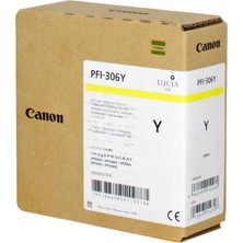 Canon PFI-306Y-6660B001 Sarı Orijinal Kartuş