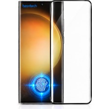 Bzontech Samsung Galaxy S23 Ultra Uyumlu Polymer Nano Ekran Koruyucu Tam Kaplayan