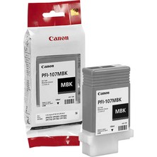 Canon PFI-107MBK-6704B001 Mat Siyah Orijinal Kartuş